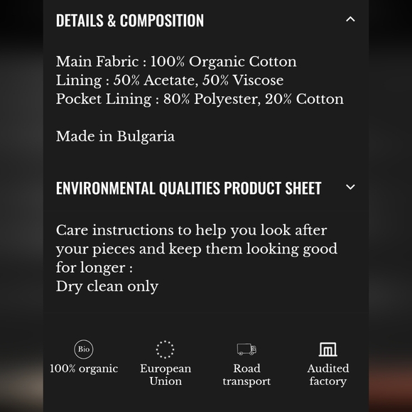 NWOT Sezane Michele Jacket Sz 34/US 2 - Picture 4 of 6